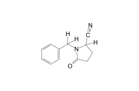 1-benzyl-5-oxo-2-pyrrolidinecarbonitrile