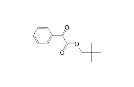 Phenylglyoxylic acid, neopentyl ester