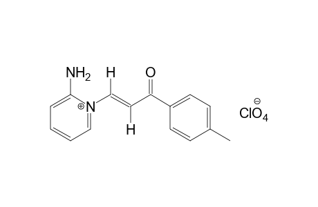 trans-2-amino-1-[2-(p-toluoyl)vinyl]pyridinium perchlorate