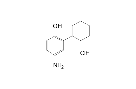 4-amino-2-cyclohexylphenol, hydrochloride