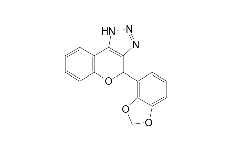 4-(Benzo[d][1,3]dioxol-4-yl)-1,4-dihydrochromeno[4,3-d][1,2,3]triazole