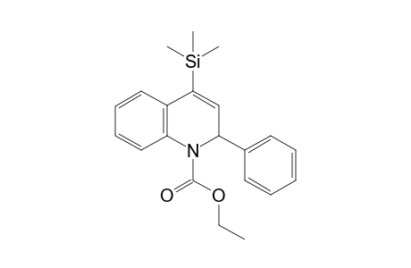 Ethyl 2-phenyl-4-(trimethylsilyl)quinoline-1(2H)-carboxylate