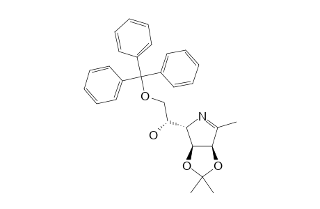 #15;1-METHYL-2,3-O-ISOPROPYLIDENE-6-O-TRIPHENYLMETHYL-1,4-DIDEOXY-1,4-IMINO-1-N-DEHYDRO-L-ALLITOL;(2R,3S,4S,5R)-1-METHYL-2,3-ISOPROPYLIDENEDIOXY-6-O-TRIPHENYLM