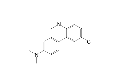 N,N-Dimethyl-2-(4'-(dimethylamino)phenyl)-4-chloroaniline