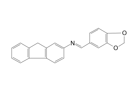 N-piperonylidenefluoren-2-amine