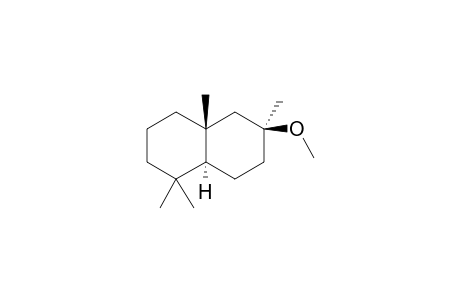 (+/-)-1,2,3,4,4A,5,6,7,8,8A-ALPHA-DECAHYDRO-6-BETA-METHOXY-1,1,4A-BETA,6-ALPHA-TETRAMETHYLNAPHTHALENE