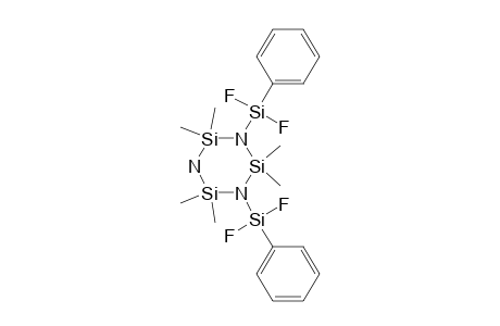 1,3-bis(Difluorophenylsilyl)-2,2,4,4,6,6-hexamethylcyclotrisilazane