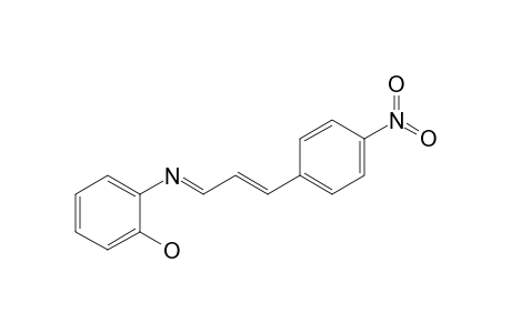 2-[3'-(p-Nitrophenyl)allylideneamino]-phenol