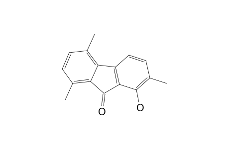 1-HYDROXY-2,5,8-TRIMETHYL-9-FLUORENONE