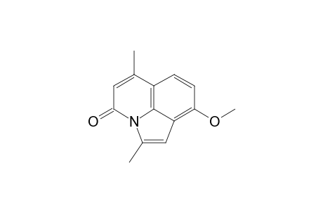2,6-Dimethyl-9-methoxypyrrol[3,2,1-ij]quinolin-4-one
