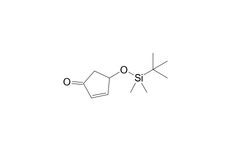 4-[tert-butyl(dimethyl)silyl]oxy-1-cyclopent-2-enone