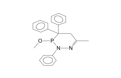 2,4,4-TRIPHENYL-6-METHYL-3-METHOXY-2,3,4,5-TETRAHYDRO-1,2,3-DIAZAPHOSPHORINE