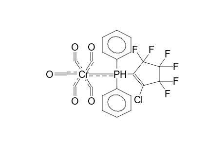 DIPHENYL(2-CHLORO-3,3,4,4,5,5-HEXAFLUOROCYCLOPENTENYL)PHOSPHINE-CHROMIUM PENTACARBONYL