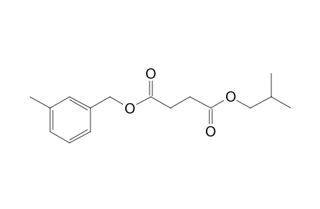 Succinic acid, isobutyl 3-methylbenzyl ester