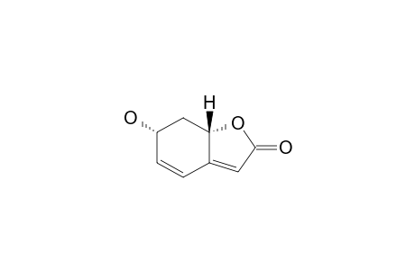 MENISDAURILIDE;7-ALPHA-HYDROXY-7,8-DIHYDRO-9-BETA-H-BENZOFURANONE