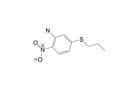 [2-nitro-5-(propylthio)phenyl]amine