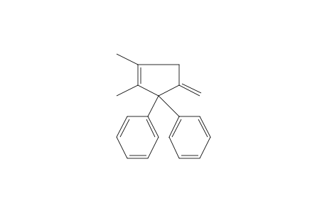 Cyclopentene, 1,2-dimethyl-4-methylene-3,3-diphenyl-