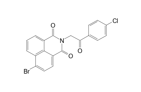 4-bromo-N-(p-chlorophenacyl)naphthalimide
