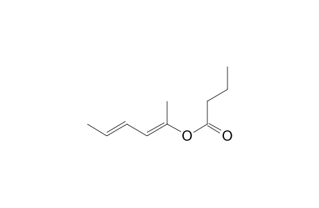 E,E-2,4-hexadienyl butanoate