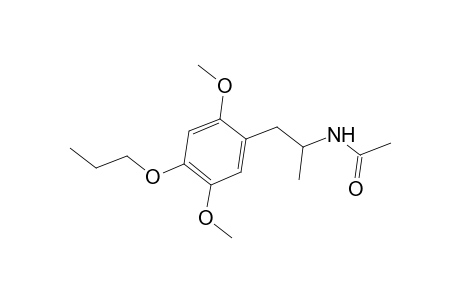 4-Propoxy-2,5-dimethoxyamphetamine N-acetyl
