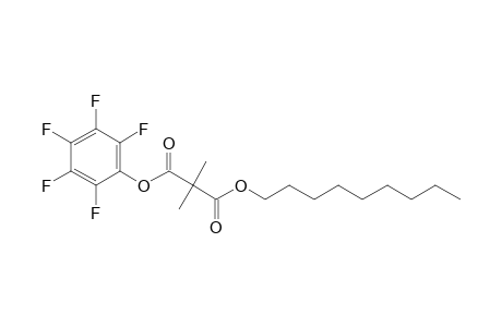 Dimethylmalonic acid, nonyl pentafluorophenyl ester