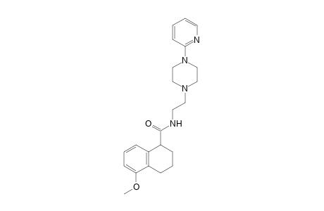 5-Methoxy-N-[2-(4-pyridin-2-ylpiperazin-1-yl)ethyl]-1,2,3,4-tetrahydronaphthalene-1-carboxamide