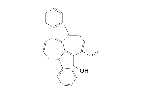 1-Methyl-4-(1-methylethenyl)-6,10-diphenylheptalene-5-methanol