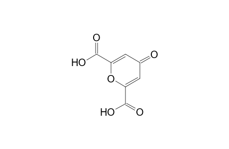 4-oxo-4H-pyran-2,6-dicarboxylic acid