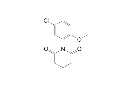 Glutarimide, N-(5-chloro-2-methoxyphenyl)-