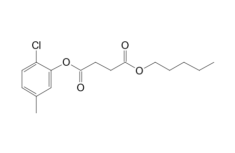 Succinic acid, 2-chloro-5-methylphenyl pentyl ester