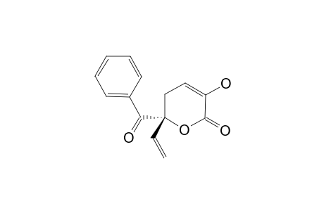 6-BENZOYL-3-HYDROXY-6-VINYL-5,6-DIHYDRO-2H-PYRAN-2-ONE