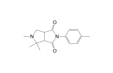 Pyrrolo[3,4-c]pyrrole-1,3(2H,3aH)-dione, tetrahydro-4,4,5-trimethyl-2-(4-methylphenyl)-, cis-