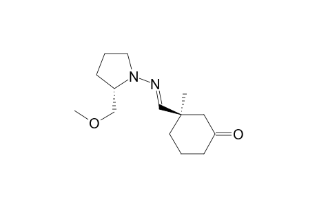 (2S)-2-(Methoxymethyl)-1-[[(1R)-(1-methyl-3-oxocyclohexyl)methylene]amino]pyrrolidine