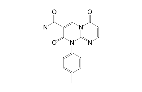 3-Carbamoyl-1-p-tolyl-1H-pyrimido[1,2-a]pyrimidine-2,6-di-one