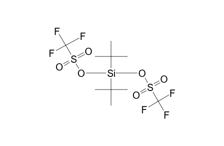 di-tert-butylsilanediol, bis(trifluoromethanesulfonate)