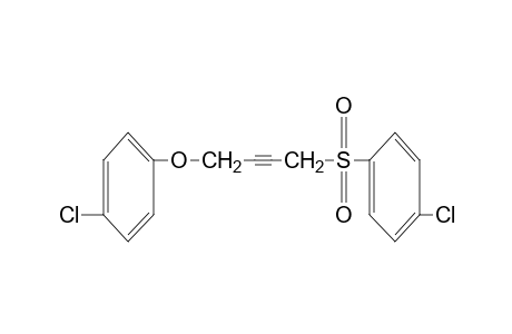 p-CHLOROPHENYL 4-[(p-CHLOROPHENYL)SULFONYL]-2-BUTYNYL ETHER