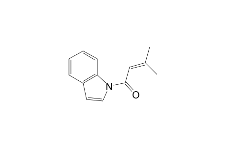 1-(1-indolyl)-3-methyl-2-buten-1-one