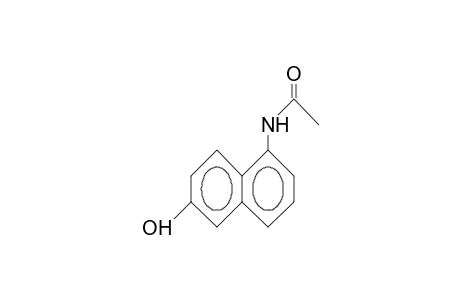 N-(6-hydroxy-1-naphthyl)acetamide