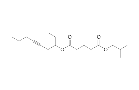 Glutaric acid, isobutyl non-5-yn-3-yl ester