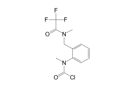 Carbamic chloride, methyl[2-[[methyl(2,2,2-trifluoroacetyl)amino]methyl]phenyl]-