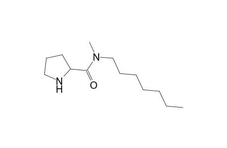 n-Heptyl-N-methyl-2-pyrrolidinecarboxamide