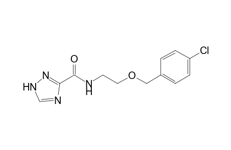 N-{2-[(4-chlorobenzyl)oxy]ethyl}-1H-1,2,4-triazole-3-carboxamide