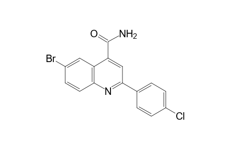 6-Bromo-2-(p-chlorophenyl)cinchoninamide