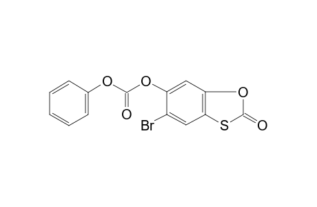 Carbonic acid, (5-bromo-2-oxo-1,3-benzoxathiol-6-yl) (phenyl) ester