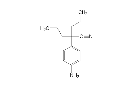 2-ALLYL-2-(p-AMINOPHENYL)-4-PENTENENITRILE