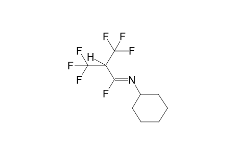 1-CYCLOHEXYLIMINO-2-TRIFLUOROMETHYL-1,3,3,3-TETRAFLUOROPROPANE