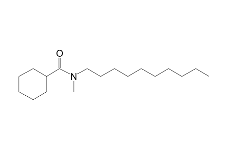 Cyclohexanecarboxamide, N-decyl-N-methyl-