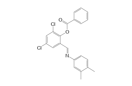 2,4-dichloro-6-[N-(3,4-xylyl)formimidoyl]phenol, benzoate
