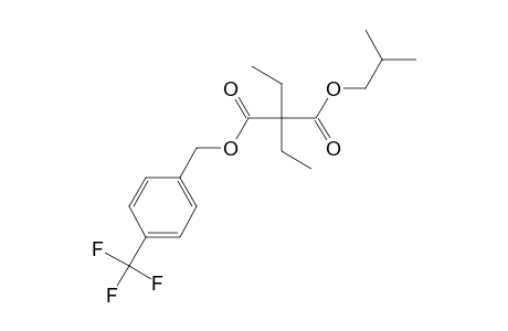 Diethylmalonic acid, isobutyl 4-trifluoromethylbenzyl ester