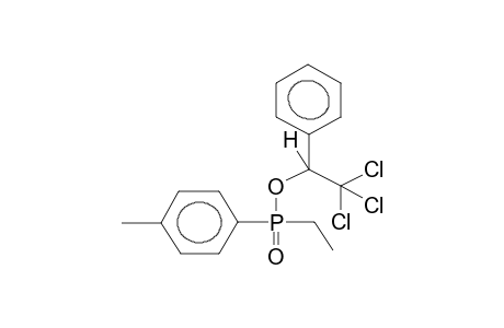 ALPHA-TRICHLOROMETHYLBENZYL (ETHYL)(PARA-TOLYL)PHOSPHINATE